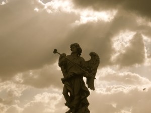 Angel in the sky