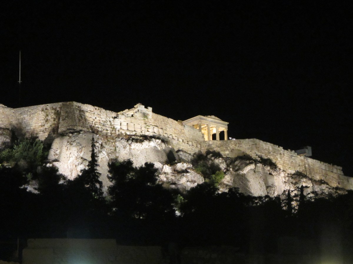 View at night
