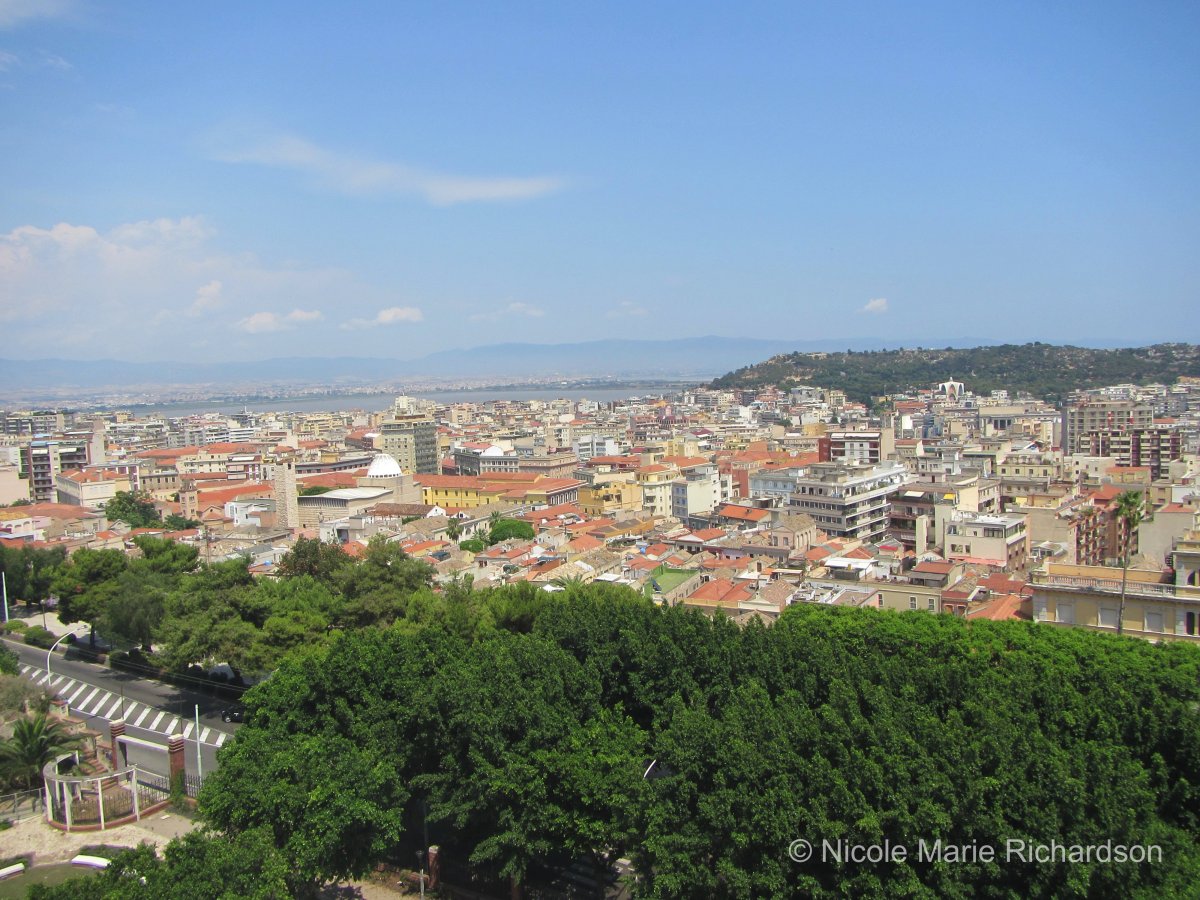 View of Cagliari