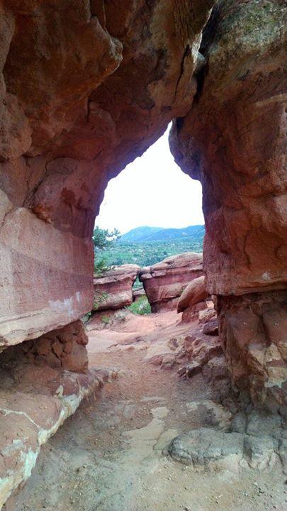 Vibrant mountain terrain 