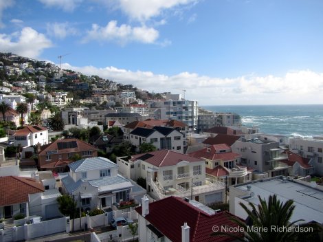 The view from my hotel was...