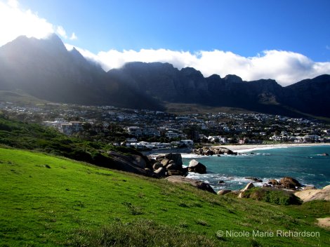 The mountain meet the sea